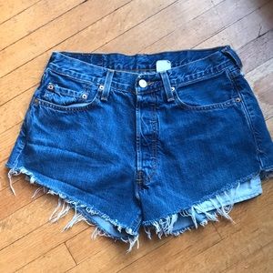 Levi women’s cutoff shorts